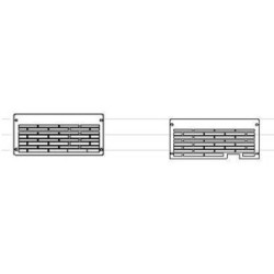 Grille Qubo 100 pour Poêle à granulés Mcz - Réf 41402214100