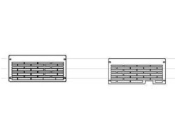 Grille Qubo 60/70 pour Poêle à granulés Mcz - Réf 41402213900
