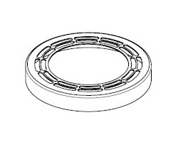 Bouchon supérieur de raccordement de vidange pour Poêle à granulés Mcz - Réf 4140215513000