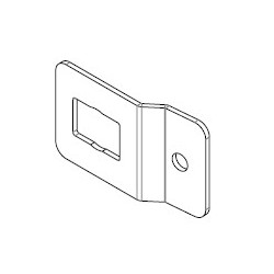 Etrier bougie pour Poêle à granulés Mcz - Réf 41402100331