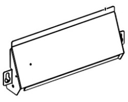 Support ventilateur pour Poêle à granulés Mcz - Réf 41402098330