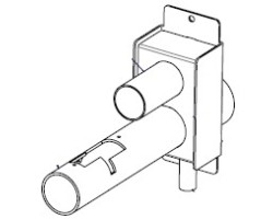 Boîte de l'air pour Poêle à granulés Mcz - Réf 4140209434200
