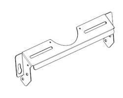 Support de ventilateur d'air pour Poêle à granulés Mcz - Réf 41401608233