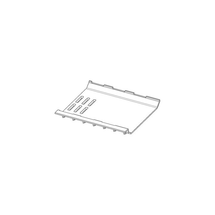 Plaque foyère D. en fonte pour Poêle à granulés Mcz - Réf 4130201650000