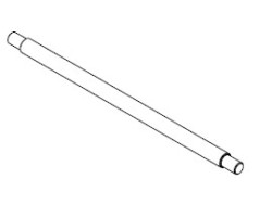 Tige raclette (2 Pcs) pour Poêle à granulés Mcz - Réf 4120826