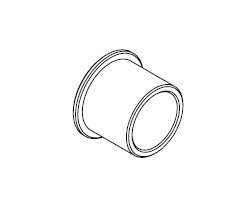 Bague pour Poêle à granulés Mcz - Réf 41201209100