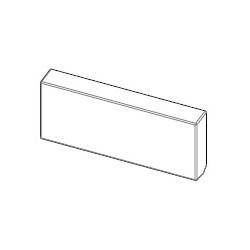 Fond en Alutec (1 Pcs) pour Poêle à granulés Mcz - Réf 41152010600