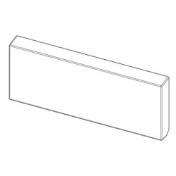 Fond en Alutec (1 Pcs) pour Poêle à granulés Mcz - Réf 41152010200