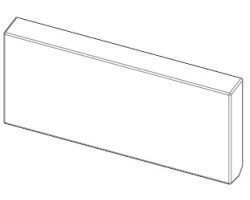 Fond en Alutec (1 Pcs) pour Poêle à granulés Mcz - Réf 41152009800