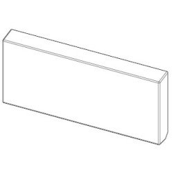 Fond en Alutec (1 Pcs) pour Poêle à granulés Mcz - Réf 41152009800