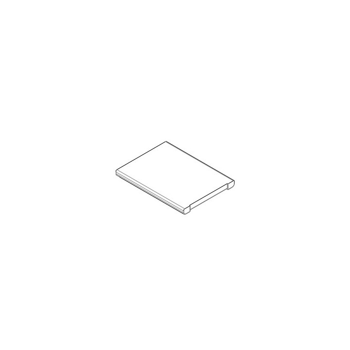 Déflecteur en Alutec (1 pc) pour Poêle à granulés Mcz - Réf 41152007300