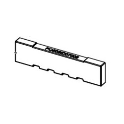 Fond superieur en Alutec pour Poêle à granulés Mcz - Réf 41152005300