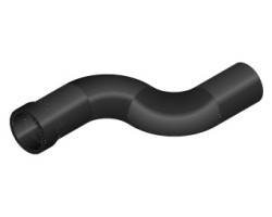 Tuyau aspiration air comburant - Ref 41801301100 - MCZ - Ersho