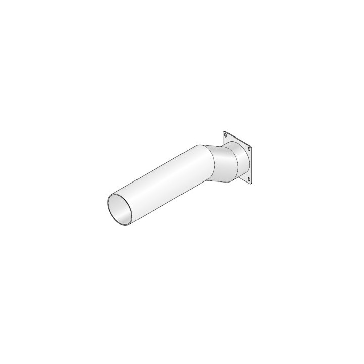 Tuyau aspiration air comburant - Ref 41601201960 - MCZ - Ersho