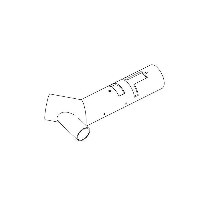 Tuyau aspiration - Ref 41601805760 - MCZ - Ersho