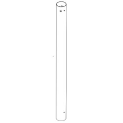 Tuyau air galvanisé long Ø 60 - Ref 41601703160 - MCZ - Ersho