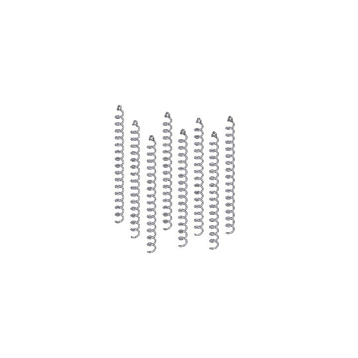 Turbulators ? 8pcs. in set for 1 boiler - Ref 41401192260 - MCZ - Ersho