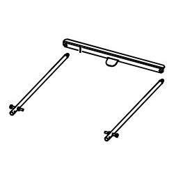 Traverse tige turbolateur - Ref 41401605430 - MCZ - Ersho