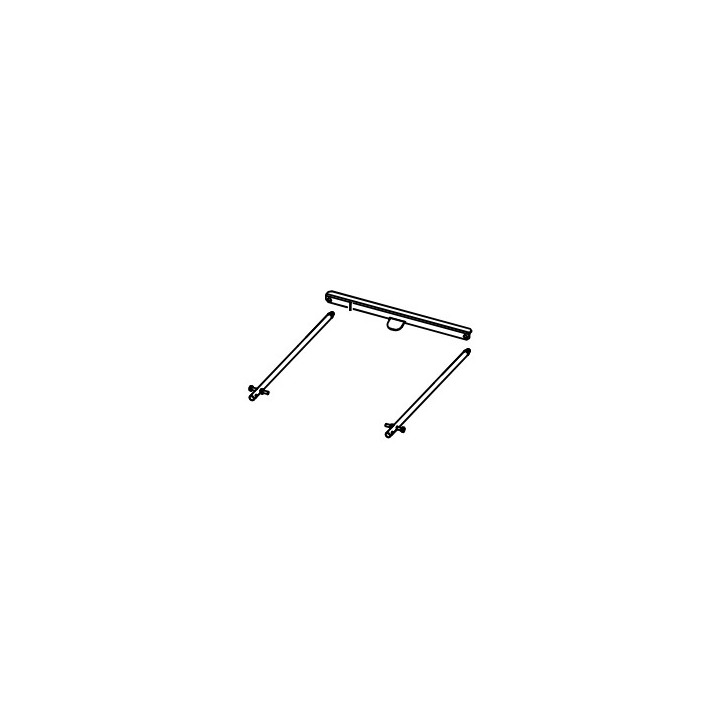 Traverse tige turbolateur - Ref 41401605430 - MCZ - Ersho