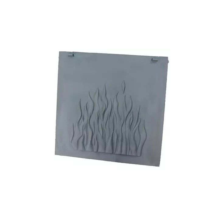 Taque Flamme Foy 790 Invicta - Réf F680251B  pour poele à bois Invicta - Ersho