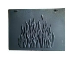 Taque Flamme 700 Prismatique Invicta - Réf F670318B  pour poele à bois Invicta - Ersho