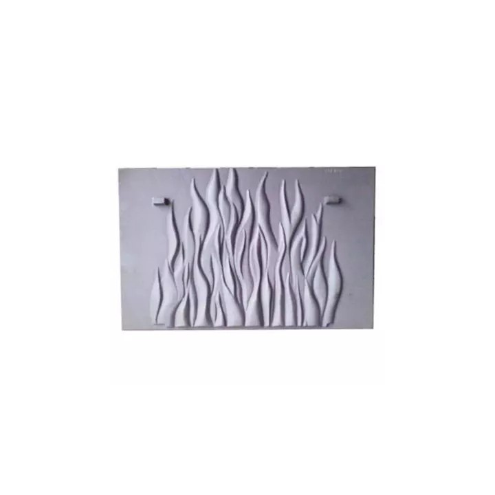Taque Uniflam 600 Invicta - Réf F660130B  pour poele à bois Invicta - Ersho