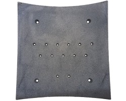 Taque Poele La Borne 2 Invicta - Réf F610895B  pour poele à bois Invicta - Ersho