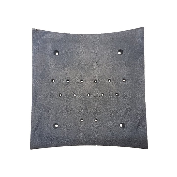 Taque Poele La Borne 2 Invicta - Réf F610895B  pour poele à bois Invicta - Ersho