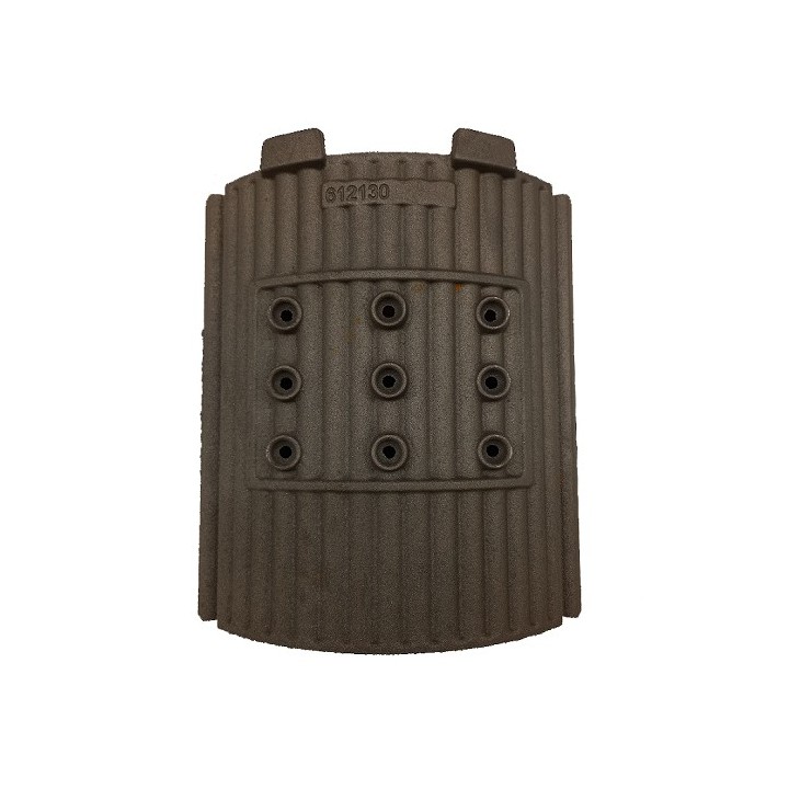 Taque Poele Rond Invicta - Réf F612130B  pour poele à bois Invicta - Ersho