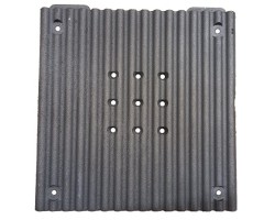 Taque Poele Iwaki Invicta - Réf F612178B  pour poele à bois Invicta - Ersho