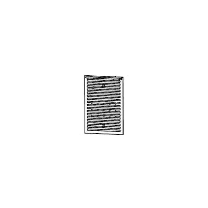 Taque Poele Carolo Mix Invicta - Réf F612297B  pour poele à bois Invicta - Ersho