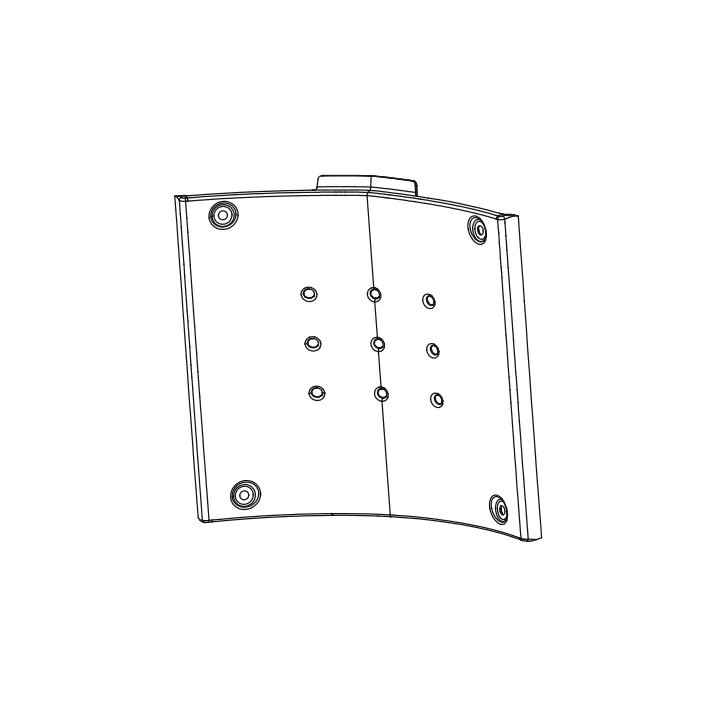 Taque Poele Mandra Invicta - Réf F612241B  pour poele à bois Invicta - Ersho