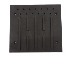 Taque Pc Poele Cassine Invicta - Réf F610493B  pour poele à bois Invicta - Ersho