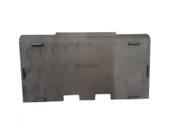 Deflecteur Foyer 700 Ac Invicta - Réf F670914B  pour poele à bois Invicta - Ersho