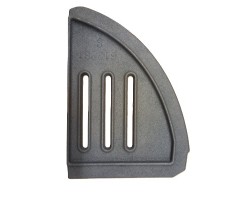Grille Gauche Poele Aratos Invicta - Réf F612281B  pour poele à bois Invicta - Ersho