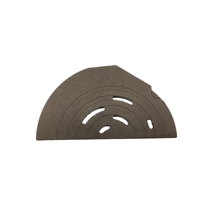 Grille Foyer Gauche Poele Rond Invicta - Réf F612133B  pour poele à bois Invicta - Ersho