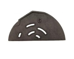 Grille Foyer Gauche Poele Rond Invicta - Réf F612133B  pour poele à bois Invicta - Ersho