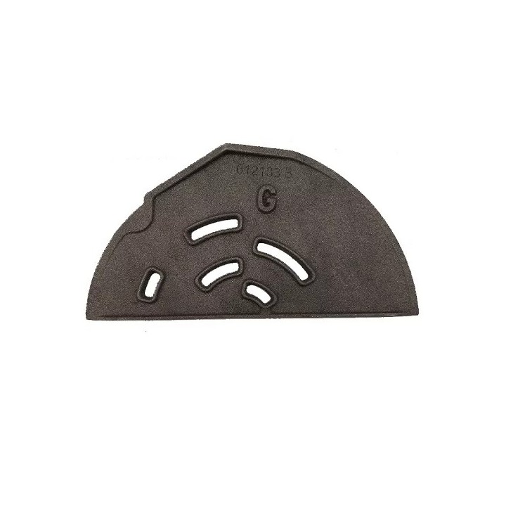 Grille Foyer Gauche Poele Rond Invicta - Réf F612133B  pour poele à bois Invicta - Ersho