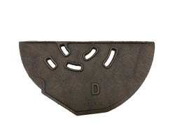 Grille Foyer Droite Poele Rond Invicta - Réf F612132B  pour poele à bois Invicta - Ersho