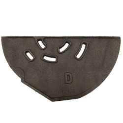 Grille Foyer Droite Poele Rond Invicta - Réf F612132B - Invicta Deville