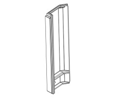 Cote Poele Carolo Invicta - Réf F610614B  pour poele à bois Invicta - Ersho