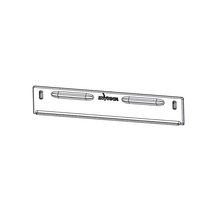 Chenet Poele Vosges - Réf F612734B-A pour poele à bois Invicta - Ersho