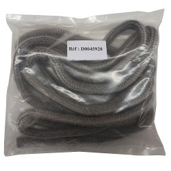 Kit Tresse - Diam. 15 Mm - Noir pour poele à bois Deville - Ersho