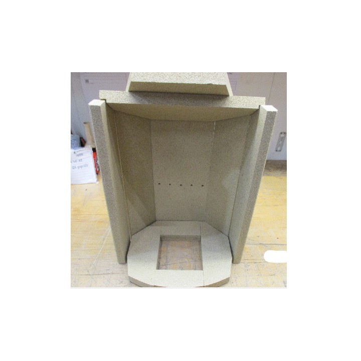 Kit complet de vermiculite pour Poêle à bois Oranier PORI 5 II (4671-5) - Réf 2910667000