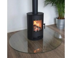 Plaque de Sol Goutte d'Eau Ø 110 cm - verre trempé 6 mm ERSHO