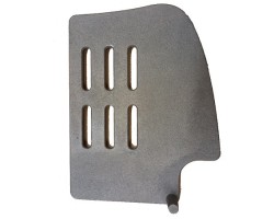 1/2 Grille Droite Poele Elo - Invicta Deville - réf F612477B