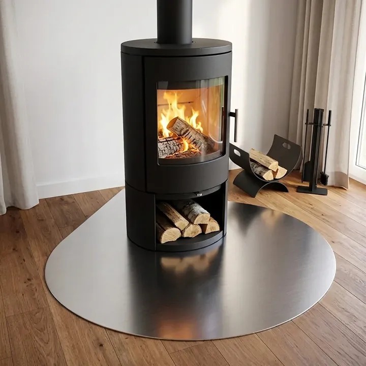 Plaque de sol inox goutte d'eau NLJ - 1000x1000mm NLJ