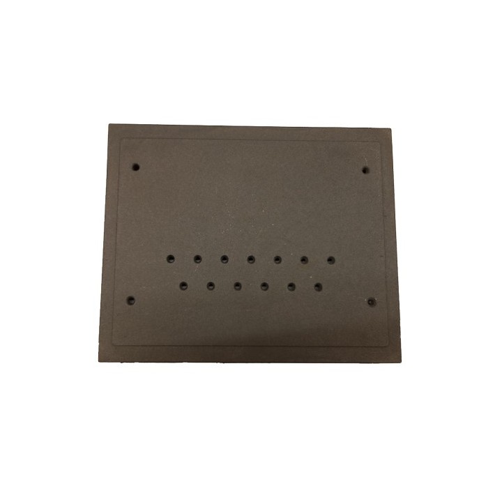 TAQUE FOYER ACIER pour Poêle à bois Invicta Deville - Réf F670834B-B