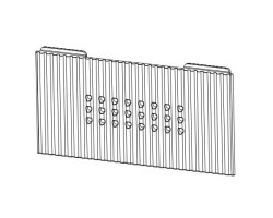 Taque Foyer 900 Ac Invicta - Réf F690174B - Invicta Deville