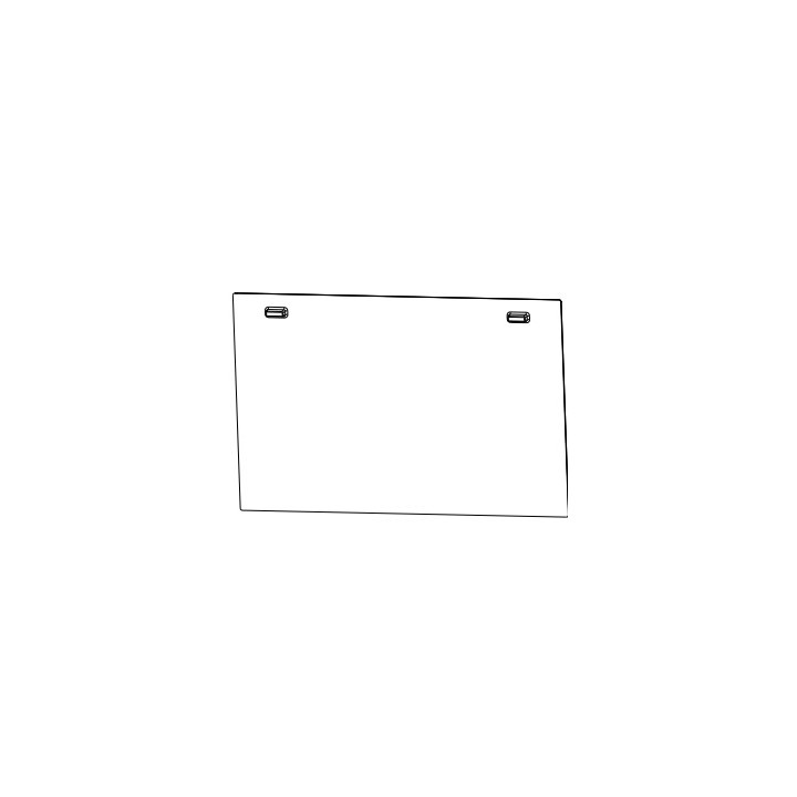 TAQUE PF I1 pour Poêle à bois Invicta Deville - Réf F670759B-B